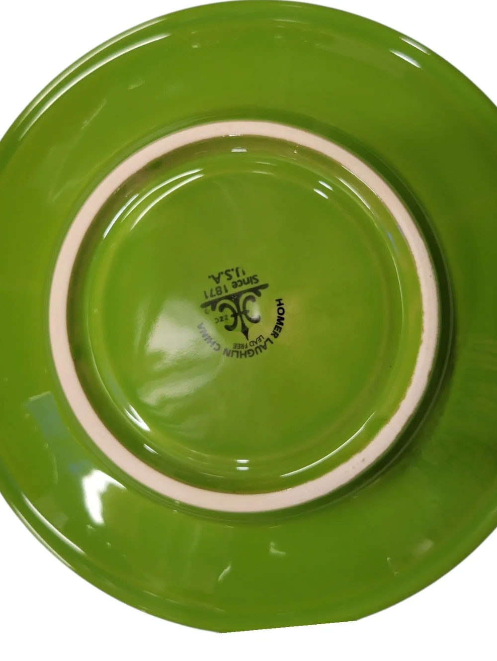 Fiesta Chili Bowl/Jumbo Saucer Set Shamrock Intro 2003 P86